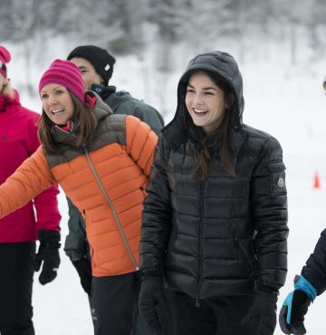 Utleiemegleren på teambuilding på Losby Gods