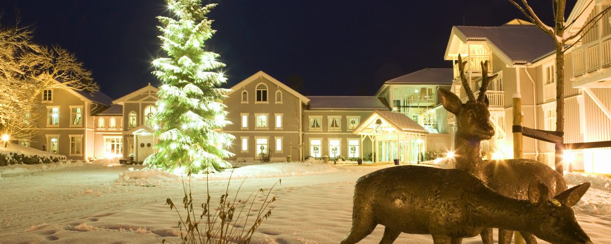 Vinter og jul på Losby Gods_ Foto:Werner Juvik
