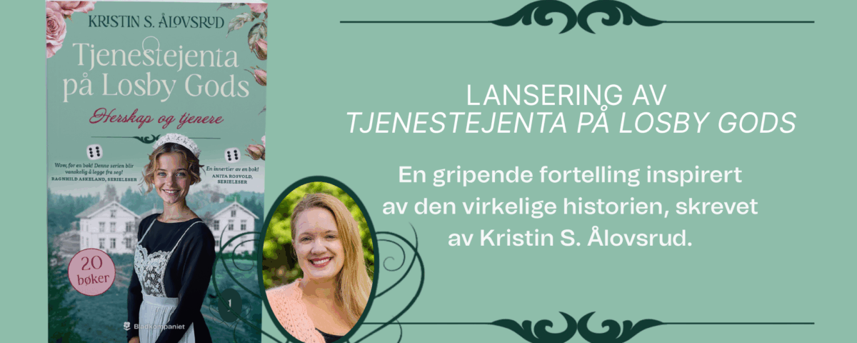 Bilde av bok og forfatteren Kristin S. Ålovsrud