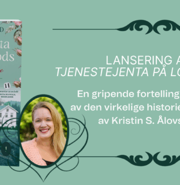 Bilde av bok og forfatteren Kristin S. Ålovsrud